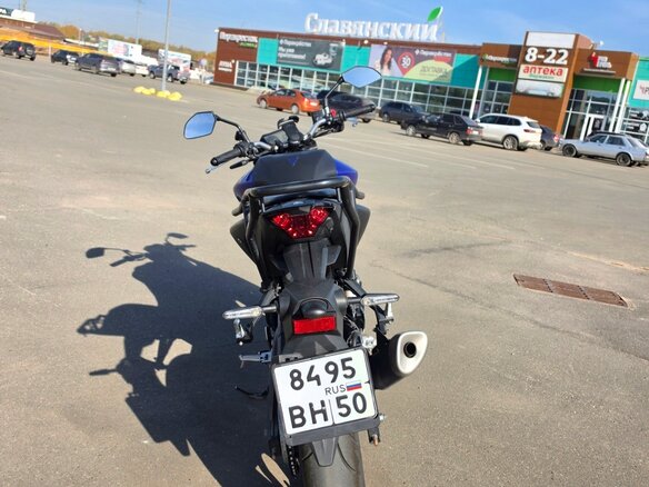 2020 Yamaha MT-03, синий, 540000 рублей - вид 15
