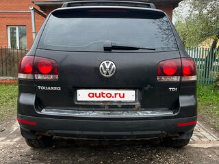 2007 Volkswagen Touareg I Рестайлинг, чёрный, 690000 рублей, вид 5