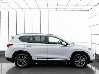 2019 Hyundai Santa Fe IV, белый, 3590000 рублей, вид 5
