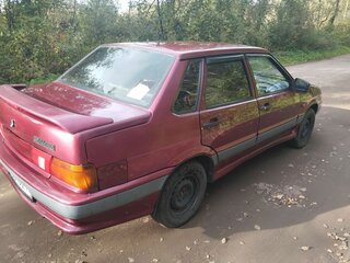 2005 Lada (ВАЗ) 2115, красный, 195000 рублей, вид 4