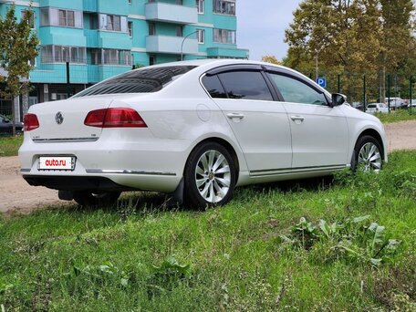 2012 Volkswagen Passat B7, белый, 1230000 рублей, вид 4