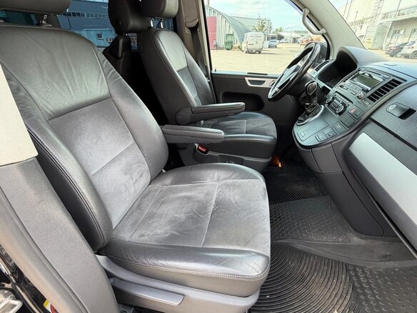 2014 Volkswagen Multivan T5 Рестайлинг, чёрный - вид 6