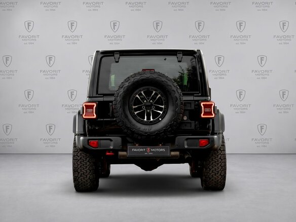 2025 Jeep Wrangler IV (JL) Рестайлинг, чёрный - вид 2