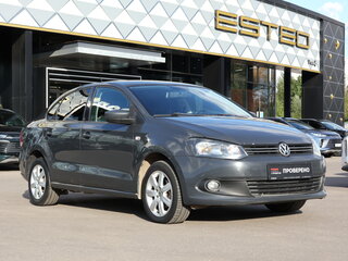 2015 Volkswagen Polo V, серый, 770000 рублей, вид 3