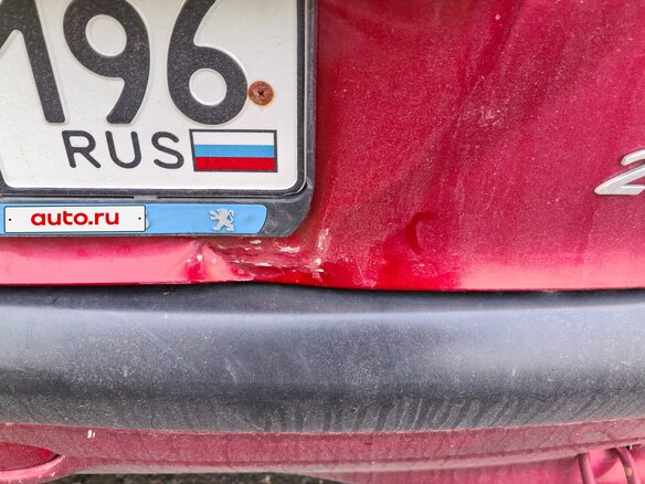 2001 Peugeot 206, красный - вид 16