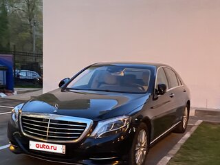 2014 Mercedes-Benz S-Класс 350 CDI BlueTEC VI (W222, C217), чёрный, 4780000 рублей, вид 1