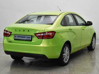 2017 Lada (ВАЗ) Vesta I, зелёный, 780000 рублей, вид 4