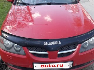 2005 Nissan Almera II (N16) Рестайлинг, красный, 350000 рублей, вид 1