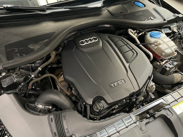 2016 Audi A6 IV (C7) Рестайлинг, чёрный - вид 25