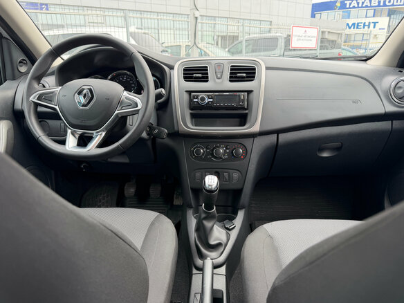 2021 Renault Logan II Рестайлинг, белый - вид 17