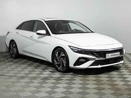 2023 Hyundai Elantra N Line VII (CN7) Рестайлинг, белый, 1899700 рублей, вид 3