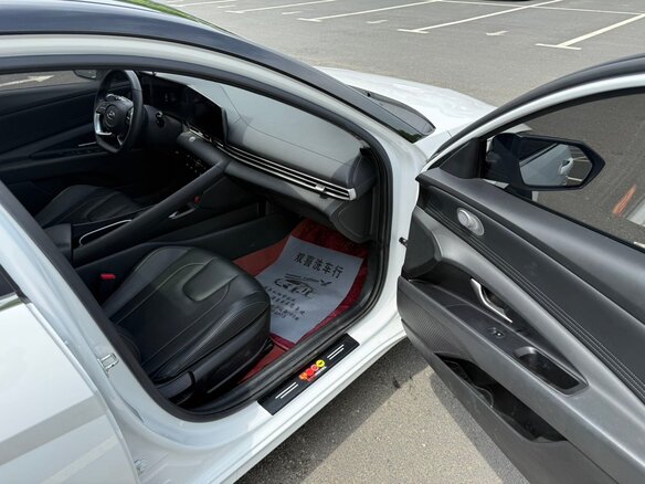 2021 Hyundai Elantra VII (CN7), белый - вид 6