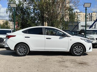 2021 Hyundai Solaris II Рестайлинг, чёрный, 1049000 рублей, вид 4