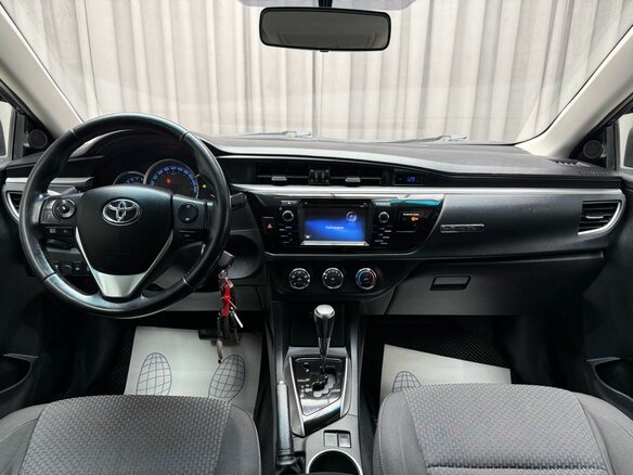 2013 Toyota Corolla XI (E160, E170, E180), чёрный, 1099000 рублей - вид 10