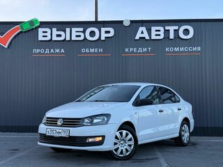 2019 Volkswagen Polo V Рестайлинг, белый, 1080000 рублей, вид 1