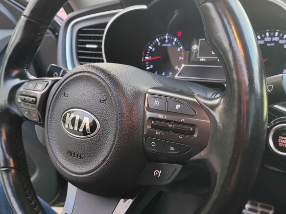 2014 Kia Optima III Рестайлинг, чёрный, 1520000 рублей - вид 8