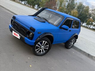 2005 Lada (ВАЗ) 2121 (4x4) I Рестайлинг, синий, 430000 рублей, вид 1