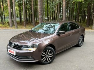 2015 Volkswagen Jetta VI Рестайлинг, коричневый, 1195000 рублей, вид 1