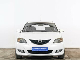 2008 Mazda 3 I (BK) Рестайлинг, белый, 719000 рублей, вид 2