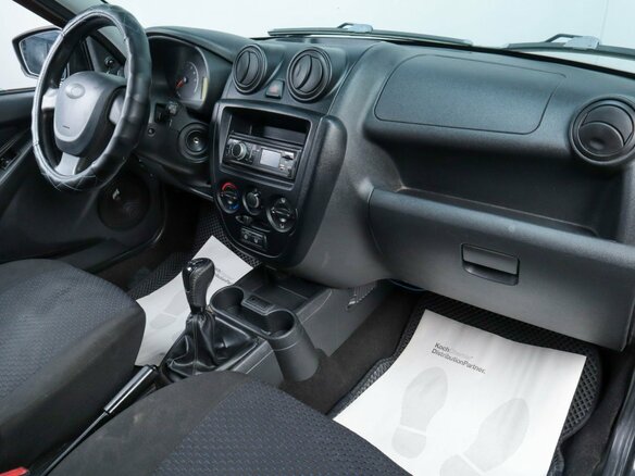 2015 Lada (ВАЗ) Granta I, чёрный, 419000 рублей - вид 12