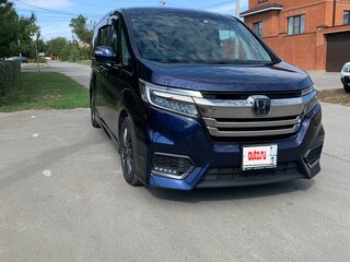 2018 Honda Stepwgn Spada V Рестайлинг, синий, 2050000 рублей, вид 2