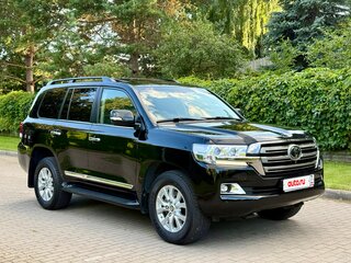 2019 Toyota Land Cruiser 200 Series Рестайлинг 2, чёрный, 8100000 рублей, вид 2