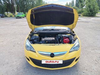 2013 Opel Astra GTC J Рестайлинг, жёлтый, 780000 рублей, вид 2