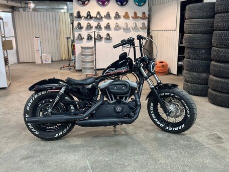 2012 Harley-Davidson Forty-Eight, чёрный, 900000 рублей, вид 1