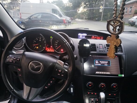 2009 Mazda 3 II (BL), серый, 830000 рублей - вид 7