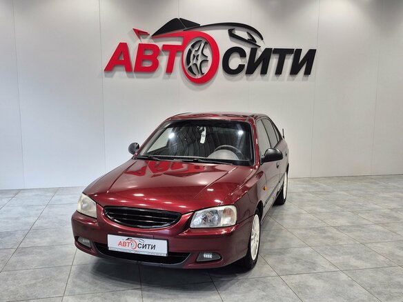 2008 Hyundai Accent ТагАЗ II, красный, 395000 рублей - вид 3