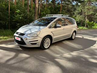 2011 Ford S-MAX I Рестайлинг, серебристый, 950000 рублей, вид 1