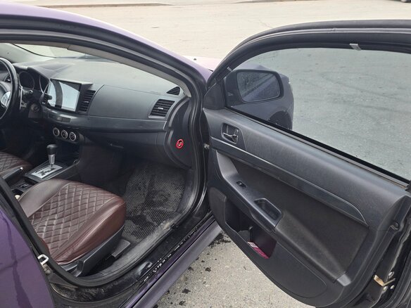2008 Mitsubishi Lancer X, фиолетовый, 590000 рублей - вид 9