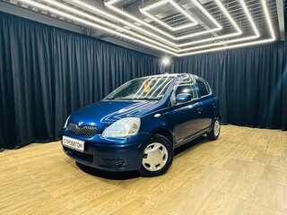 2003 Toyota Vitz I (P10), синий, 499999 рублей, вид 1
