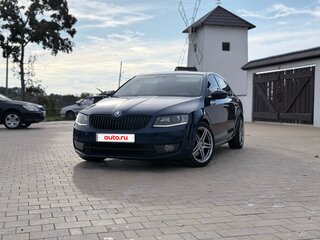 2013 Skoda Octavia III (A7), синий, 1490000 рублей, вид 1