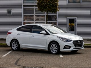 2019 Hyundai Solaris II, белый, 1065000 рублей, вид 3