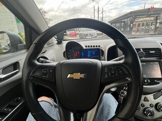 2015 Chevrolet Aveo II, белый, 730000 рублей, вид 5