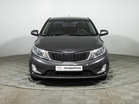 2014 Kia Rio 6-speed III, серый, 649585 рублей, вид 2