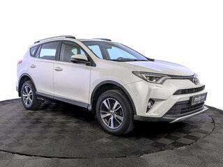 2017 Toyota RAV4 IV (XA40) Рестайлинг, белый, 2550000 рублей, вид 3