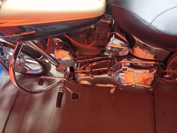 2003 Harley-Davidson CVO, золотистый, 1270000 рублей - вид 25