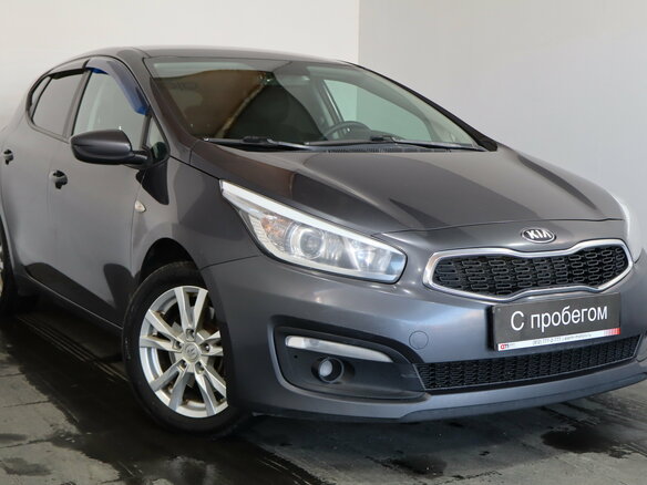 2017 Kia Ceed II Рестайлинг, серый, 1149000 рублей