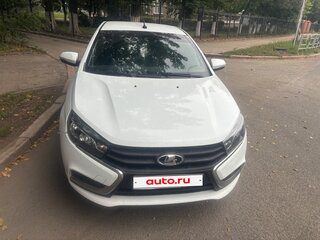 2017 Lada (ВАЗ) Vesta I, белый, 650000 рублей, вид 1