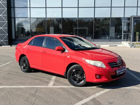 2008 Toyota Corolla AMT X (E140, E150), красный, 579000 рублей, вид 1