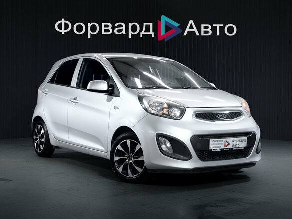 2012 Kia Picanto II, серебристый, 599000 рублей