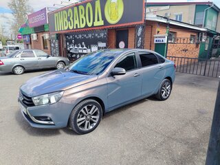 2016 Lada (ВАЗ) Vesta I, серый, 620000 рублей, вид 1