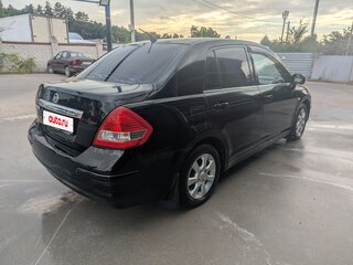 2007 Nissan Tiida I, чёрный, 460000 рублей, вид 4