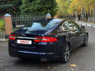 2014 Jaguar XF I Рестайлинг, синий, 1440000 рублей, вид 4