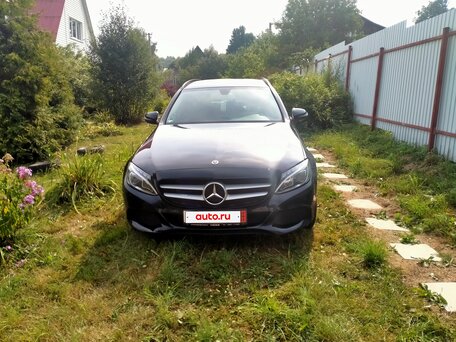 2018 Mercedes-Benz C-Класс 180 d IV (W205) Рестайлинг, чёрный, 2076000 рублей, вид 2