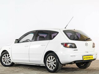 2008 Mazda 3 I (BK) Рестайлинг, белый, 719000 рублей, вид 4