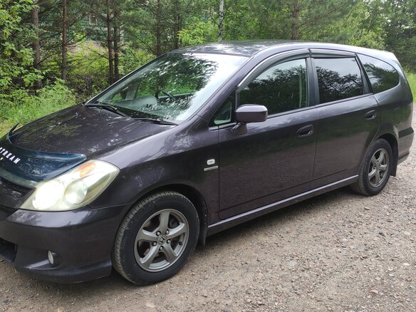 2005 Honda Stream I Рестайлинг, фиолетовый, 530000 рублей