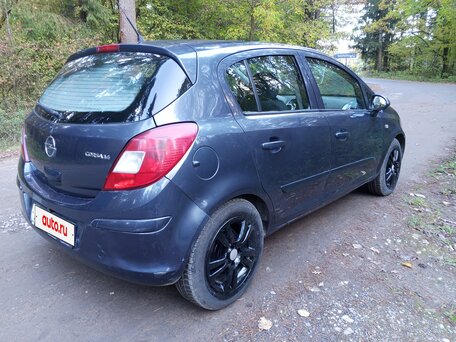 2007 Opel Corsa D, серый, вид 3